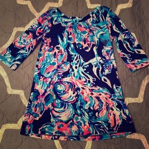 Adorable Minnie Velour Lilly Pulitzer Dress